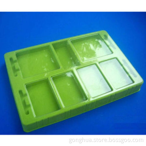 Green Plastic Box with High Quality, OEM/ODM/Customized Designs are Welcome